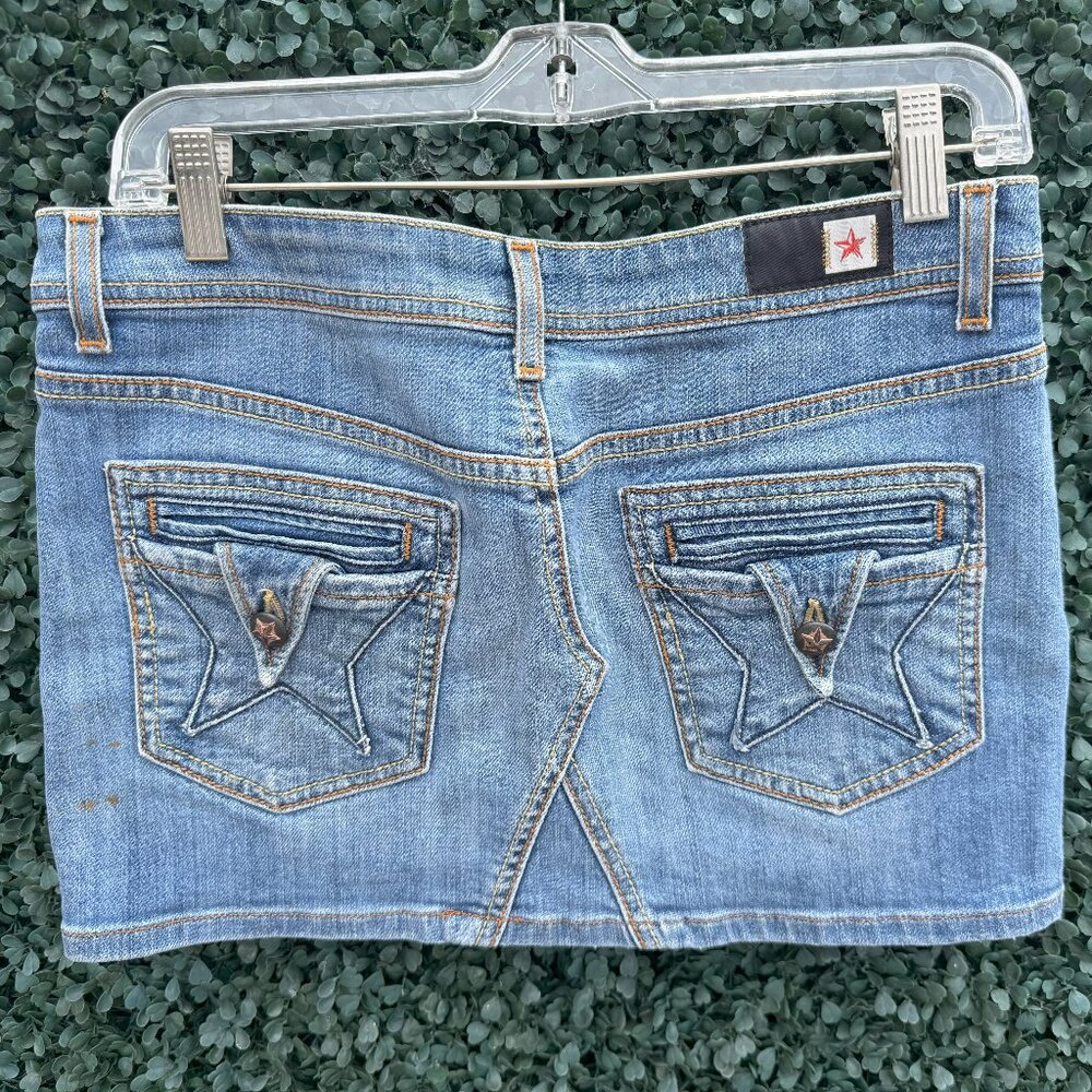 People's Liberation Denim Mini skirt